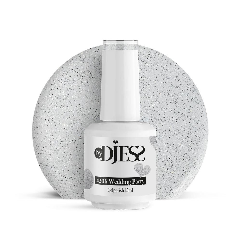 By Djess Gel Polish | Gellak | #206 Wedding Party - 15 ml