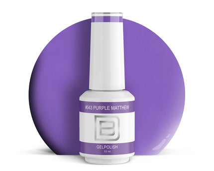 By Djess Gel Polish | #043 Purple Matthew - 15 ml