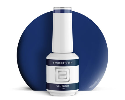 By Djess Gel Polish | #059 Blueberry - 15 ml