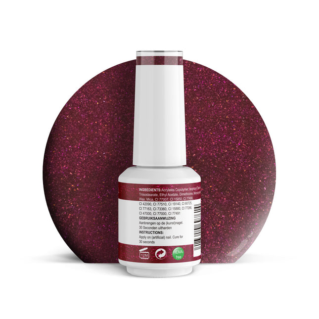 By Djess Gel Polish | #094 Cherry Ball - 15ml