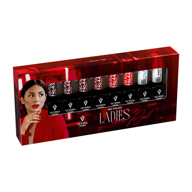Victoria Vynn Salon Gellak | 8-pack | Ladies Love Red #439 - #444