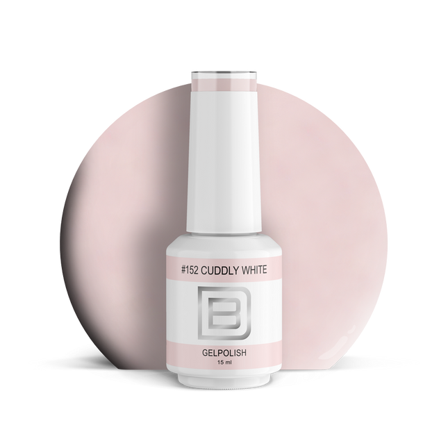 By Djess Gel Polish | #152 Cuddly White - 15 ml