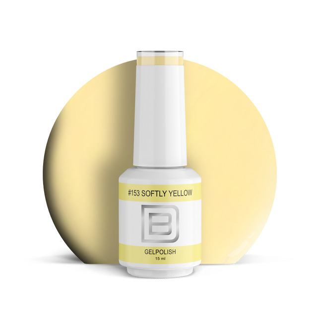 By Djess Gel Polish | #153 Softly Yellow - 15 ml