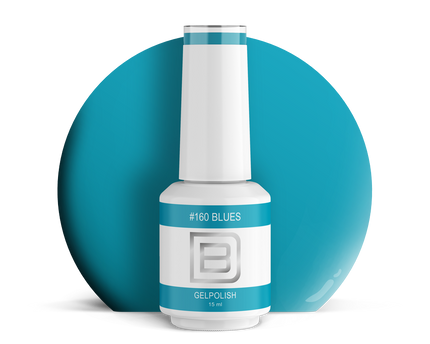 By Djess Gel Polish | #160 Blues - 15 ml