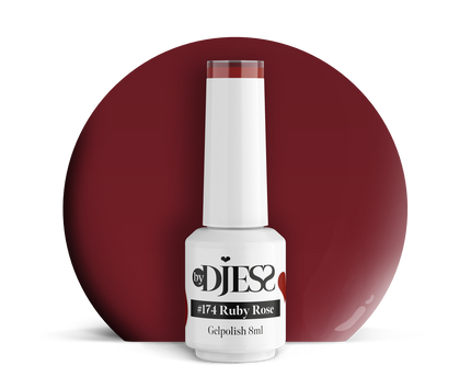 By Djess Gel Polish | #174 Ruby Rose