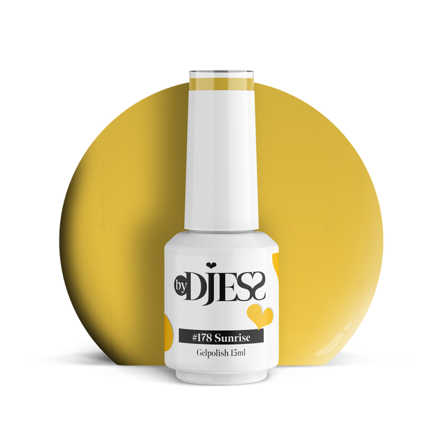 By Djess Gel Polish | Gellak | #178 Sunrise - 15 ml