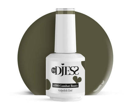 By Djess Gel Polish | Gellak | #190 Combat Boots - 15 ml