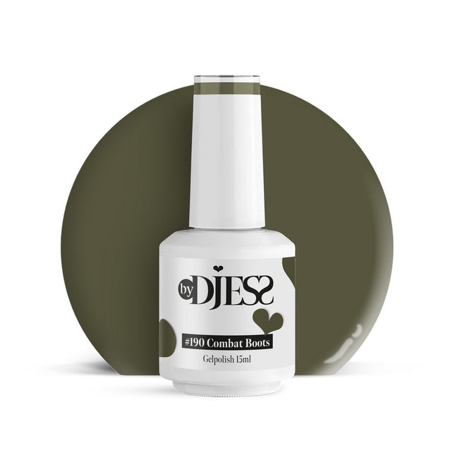 By Djess Gel Polish | Gellak | #190 Combat Boots - 15 ml