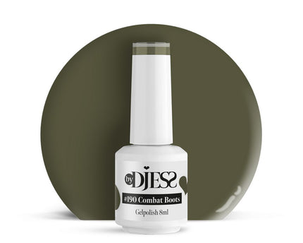 By Djess Gel Polish | Gellak | #190 Combat Boots - 8 ml