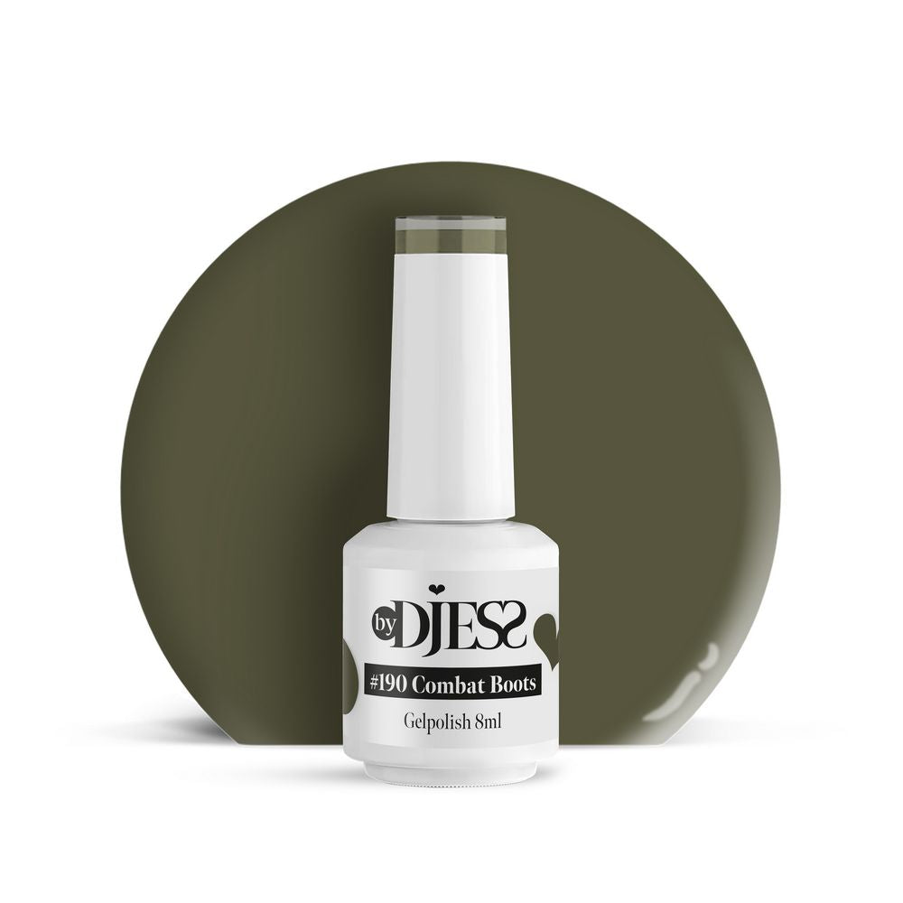 By Djess Gel Polish | Gellak | #190 Combat Boots - 8 ml