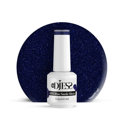 By Djess Gel Polish | Gellak | #193 Blue Suede Shoes - 8 ml