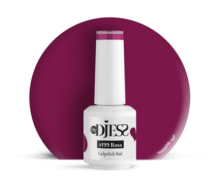 By Djess Gel Polish | Gellak | #199 Rosa - 8 ml