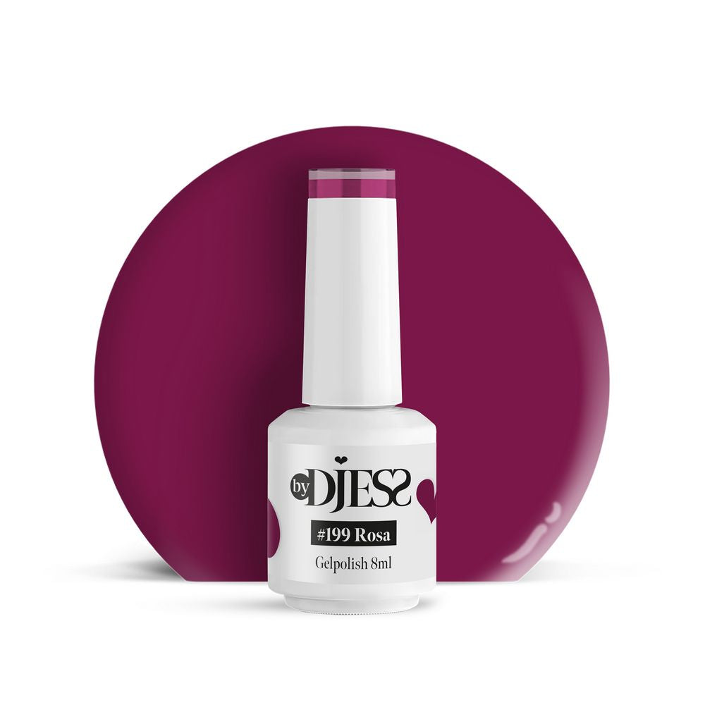 By Djess Gel Polish | Gellak | #199 Rosa - 8 ml