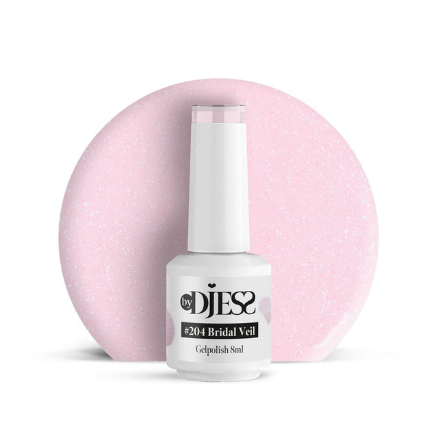 By Djess Gel Polish | Gellak | #204 Bridal Veil - 8 ml