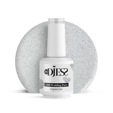 By Djess Gel Polish | Gellak | #206 Wedding Party - 15 ml