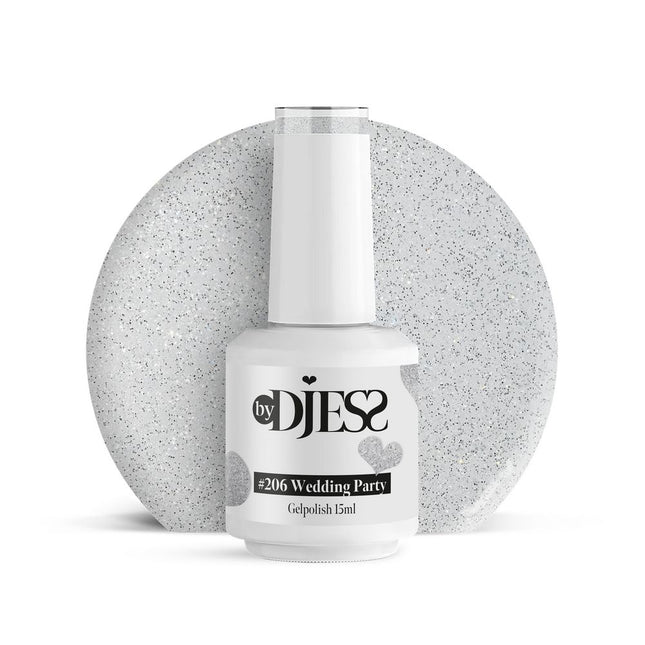 By Djess Gel Polish | Gellak | #206 Wedding Party - 15 ml