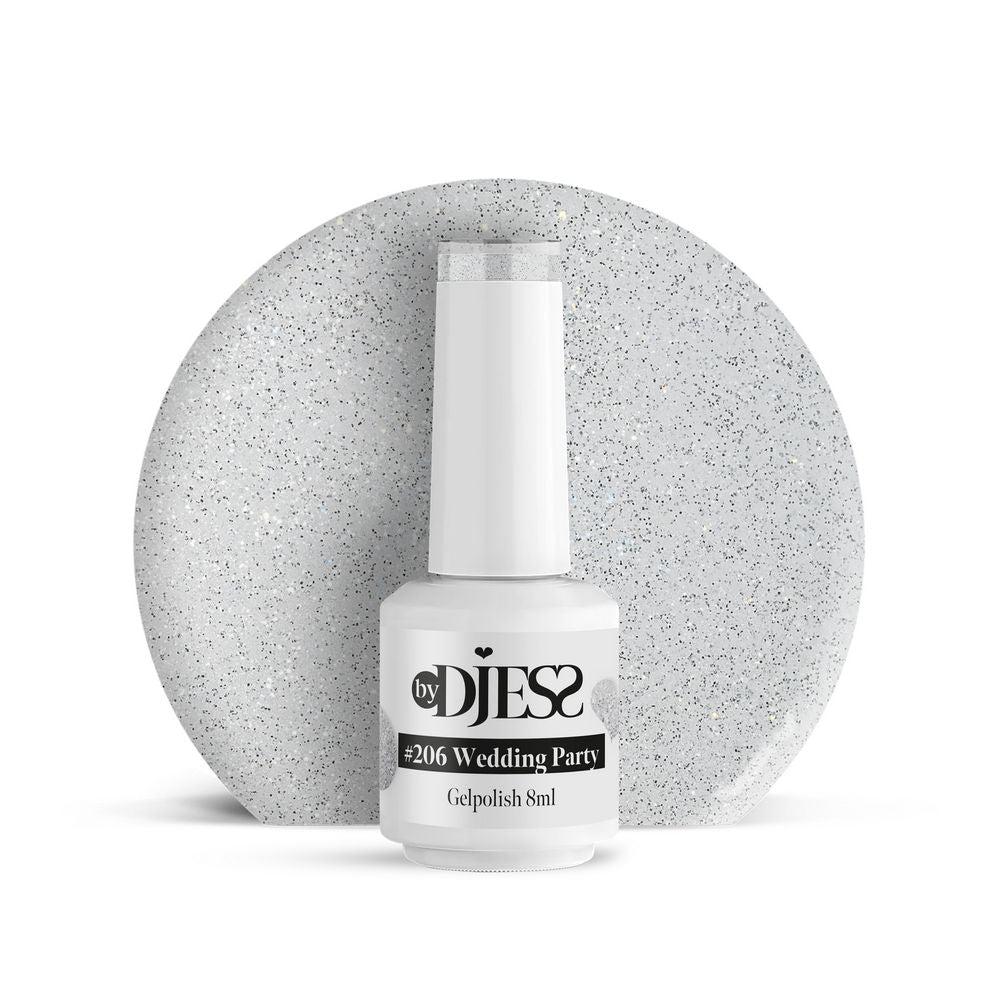 By Djess Gel Polish | Gellak | #206 Wedding Party - 8 ml