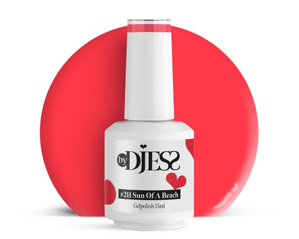 By Djess Gel Polish | Gellak | #211 Sun Of A Beach - 15 ml