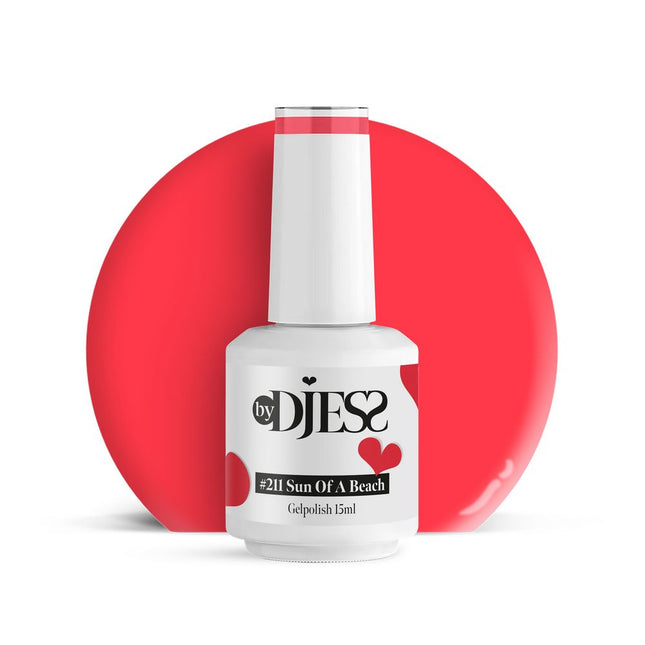 By Djess Gel Polish | Gellak | #211 Sun Of A Beach - 15 ml