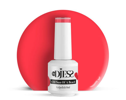 By Djess Gel Polish | Gellak | #211 Sun Of A Beach - 8 ml