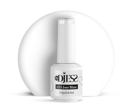 By Djess Gel Polish | Gellak | #213 Jour Blanc - 8 ml