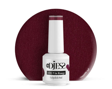 By Djess Gel Polish | Gellak | #215 Vin Rouge - 8 ml