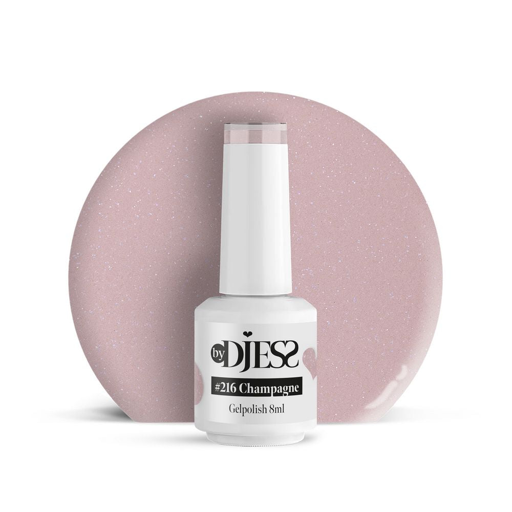 By Djess Gel Polish | Gellak | #216 Champagne - 8 ml