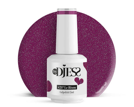 By Djess Gel Polish | Gellak | #217 Le Bisou - 15 ml