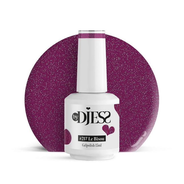 By Djess Gel Polish | Gellak | #217 Le Bisou - 15 ml