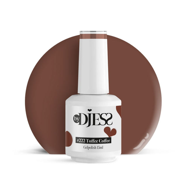 By Djess Gel Polish | Gellak | #222 Toffee Coffee - 15 ml