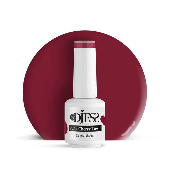 By Djess Gel Polish | Gellak | #224 Cherry Town - 8 ml