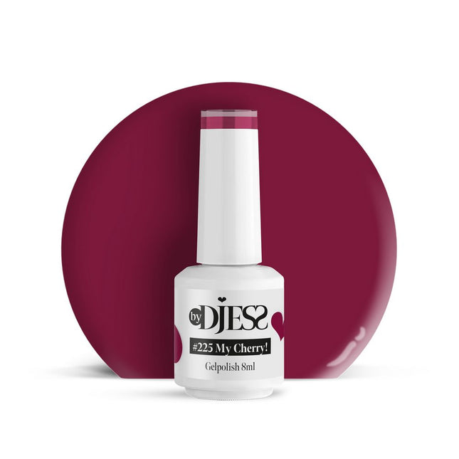 By Djess Gel Polish | Gellak | #225 My Cherry! - 8 ml