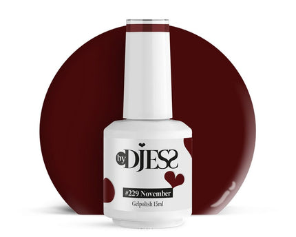 By Djess Gel Polish | Gellak | #229 November - 15 ml