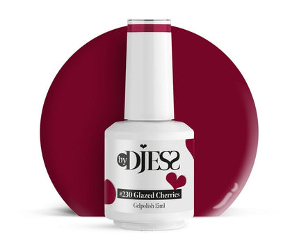 By Djess Gel Polish | Gellak | #230 Glazed Cherries - 15 ml