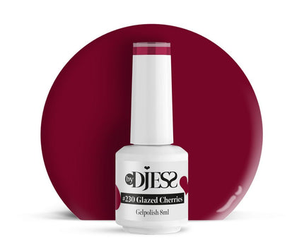 By Djess Gel Polish | Gellak | #230 Glazed Cherries - 8 ml