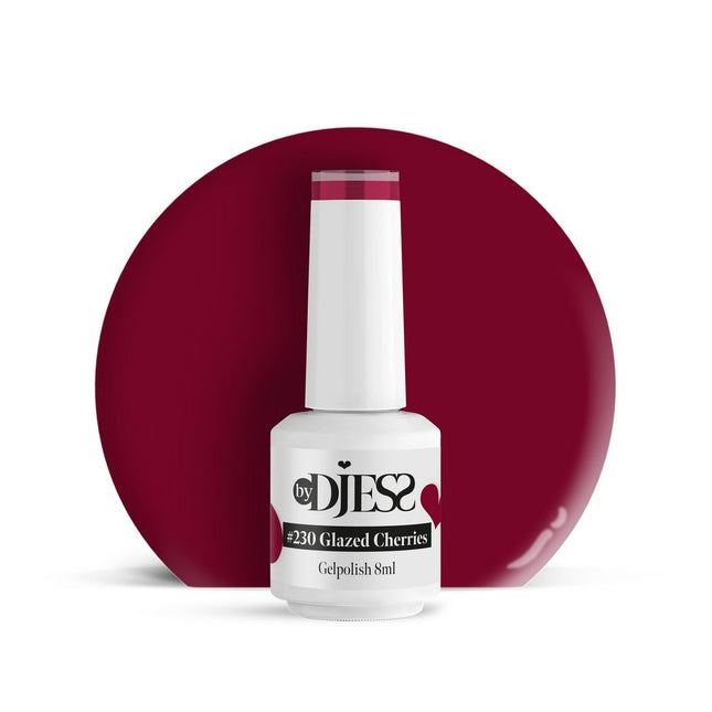 By Djess Gel Polish | Gellak | #230 Glazed Cherries - 8 ml