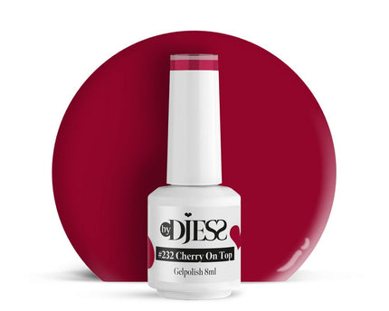 By Djess Gel Polish | Gellak | #232 Cherry On Top - 8 ml