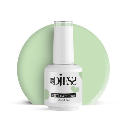 By Djess Gel Polish | Gellak | #237 Lovely Green - 15 ml