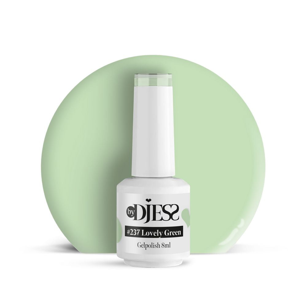 By Djess Gel Polish | Gellak | #237 Lovely Green - 8 ml