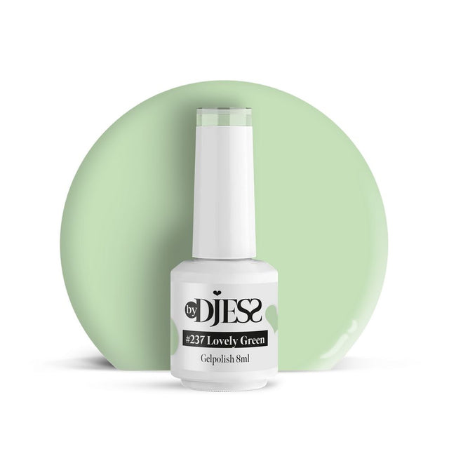 By Djess Gel Polish | Gellak | #237 Lovely Green - 8 ml