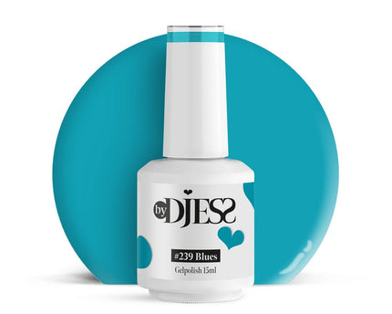By Djess Gel Polish | Gellak | #239 Blues - 15 ml