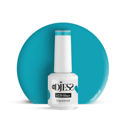 By Djess Gel Polish | Gellak | #239 Blues - 8 ml