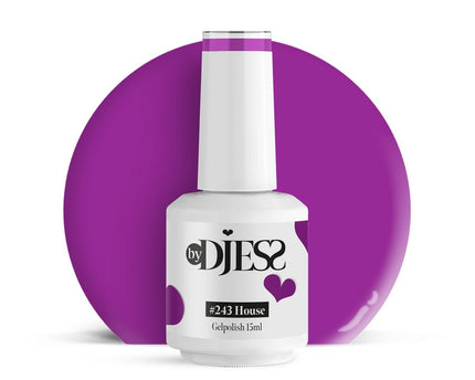 By Djess Gel Polish | Gellak | #243 House - 15 ml