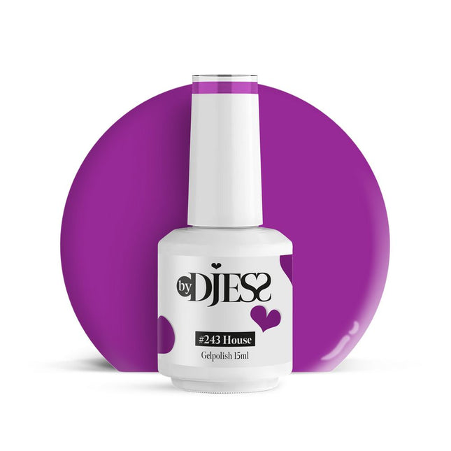 By Djess Gel Polish | Gellak | #243 House - 15 ml