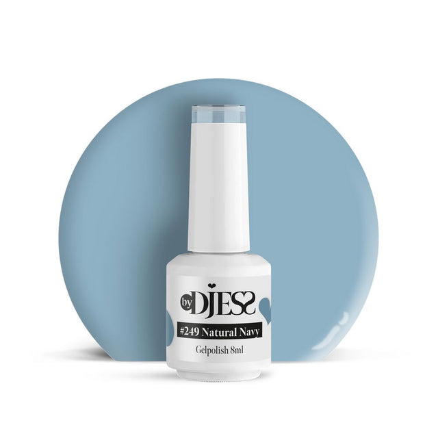 By Djess Gel Polish | Gellak | #249 Natural Navy - 8 ml