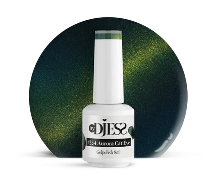 By Djess Gel Polish | Gellak | #254 Aurora Cat Eye - 8 ml