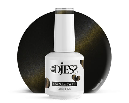 By Djess Gel Polish | Gellak | #257 Solar Cat Eye - 15 ml