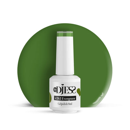 By Djess Gel Polish | Gellak | #263 Evergreen - 8 ml