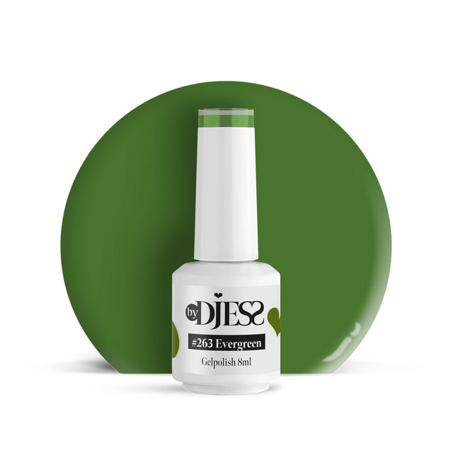 By Djess Gel Polish | Gellak | #263 Evergreen - 8 ml