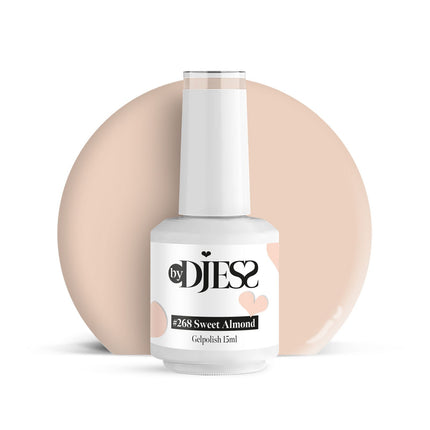 By Djess Gel Polish | Gellak | #268 Sweet Almond - 15 ml